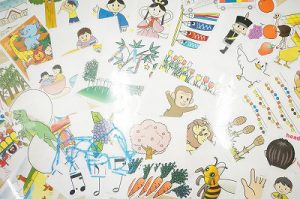 音楽教材 イラスト作成、イラスト制作