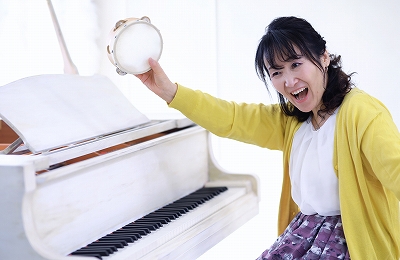 プロフィール写真 リトミックの先生風